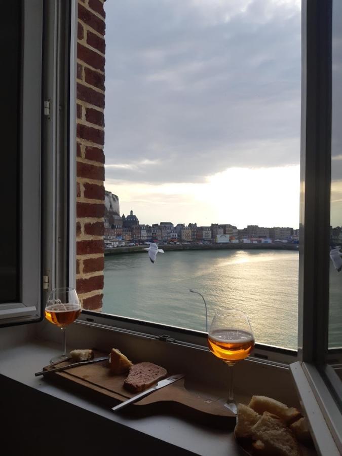 La Coquille - Vue Mer Panoramique & Port Treport Le Tréport المظهر الخارجي الصورة
